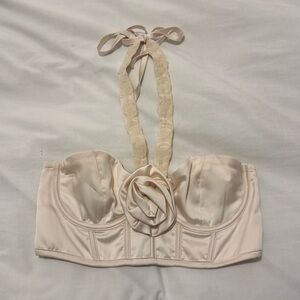 For love & lemons corset crop top